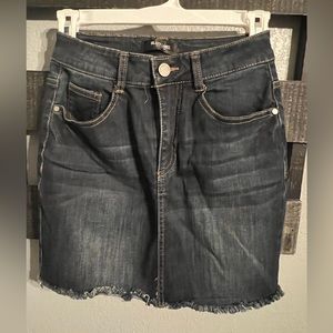 Black Label Womens Jean Skirt